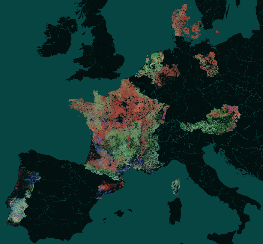 Banner image showing geographical extent of the dataset.